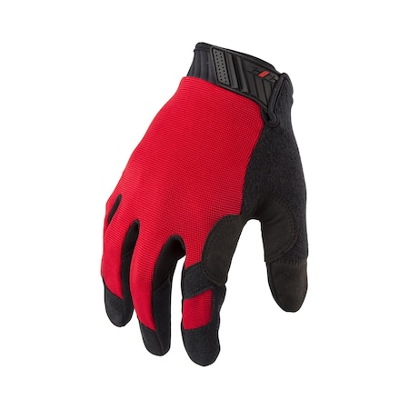 212 Performance Touchscreen Compatible Mechanic Gloves in Red, 3X-Large MGTS-BL02-013